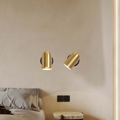 Leonardo Gold Eclectic Metal Wall Lamp