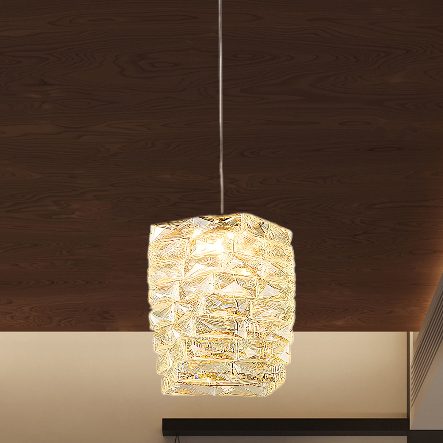 Leuchten Crystal Classic Steel Pendant Lamp