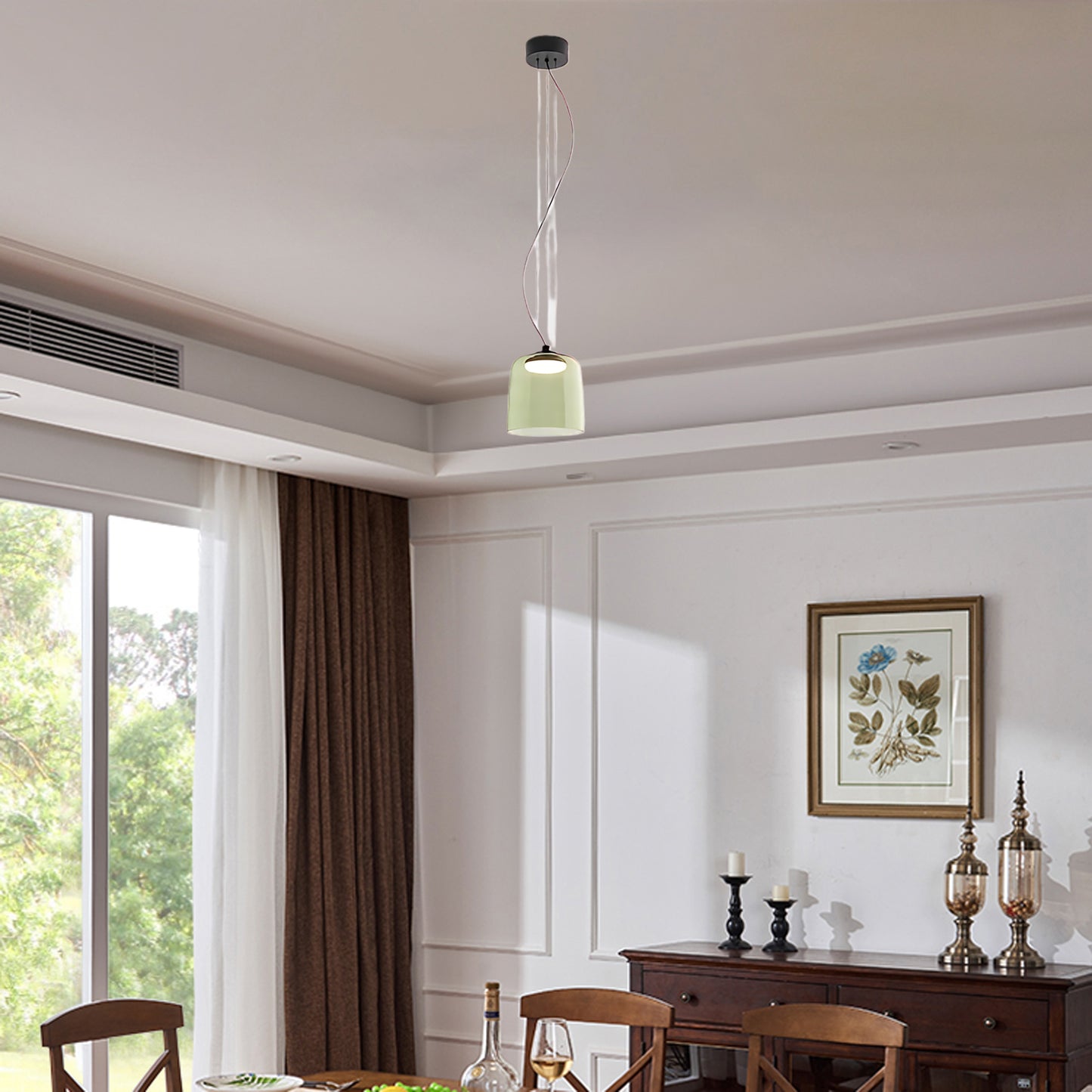 Levels Eclectic Crystal Pendant Light