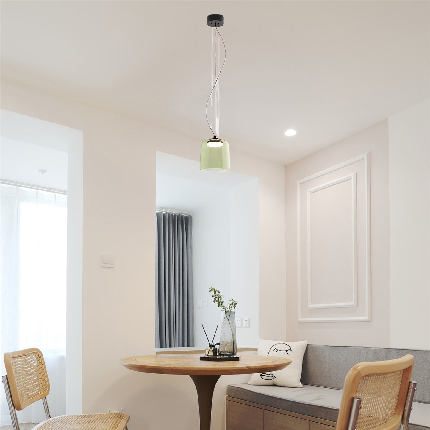 Levels Eclectic Crystal Pendant Light