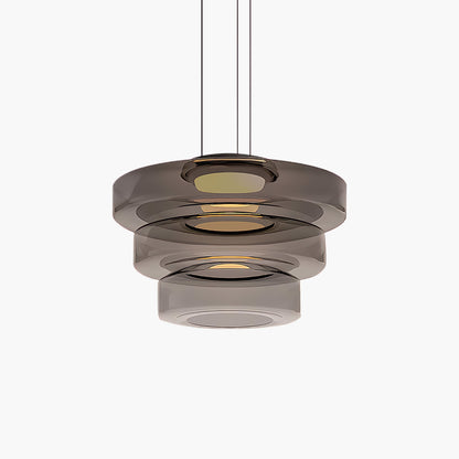 Levels Series Eclectic Crystal Pendant Light