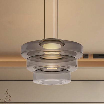 Levels Series Eclectic Crystal Pendant Light