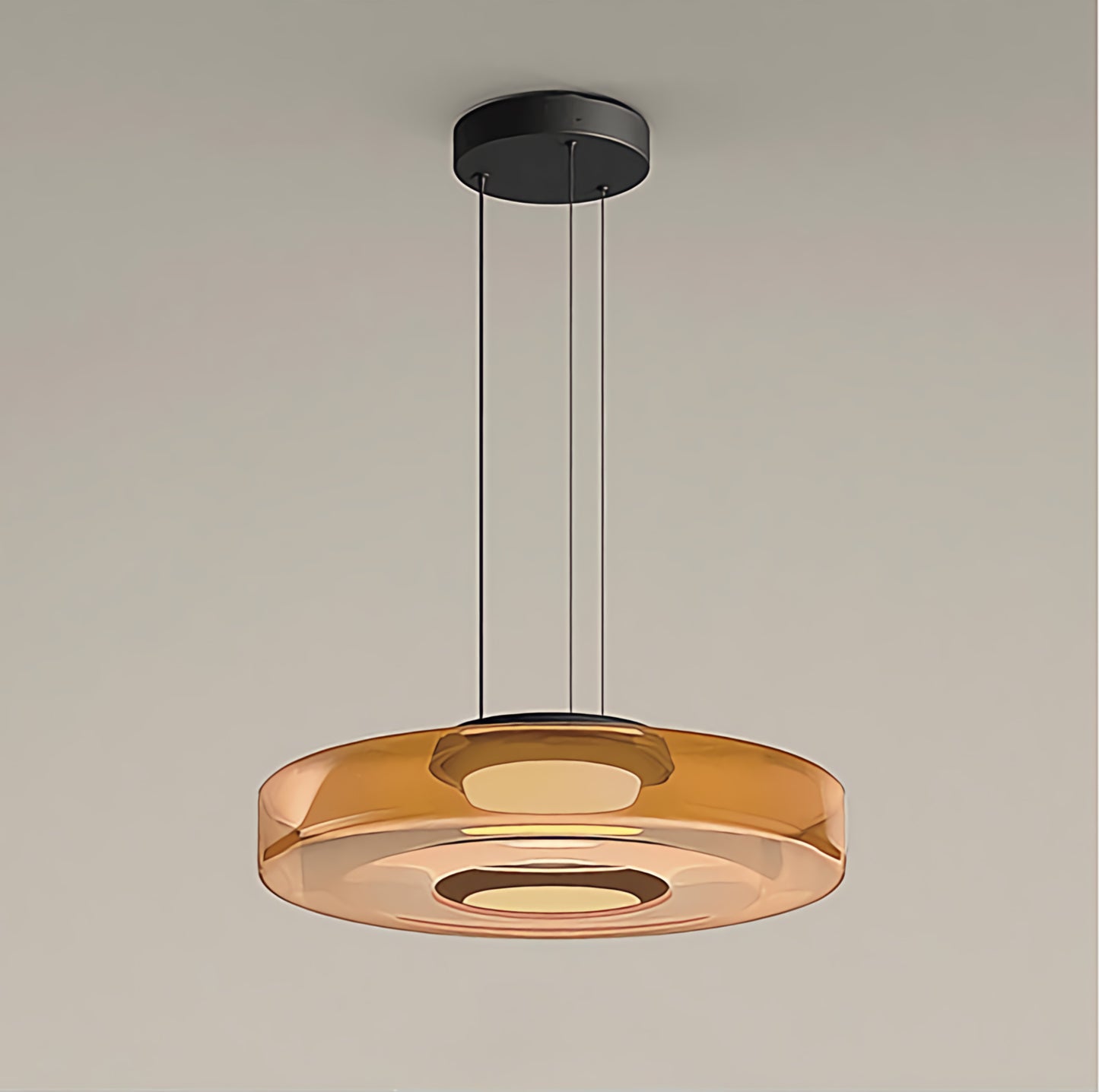 Levels Series Eclectic Crystal Pendant Light