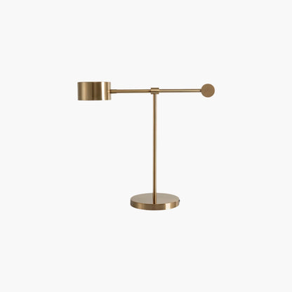 Lever Office Eclectic Metal Table Light