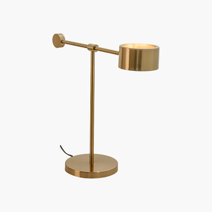 Lever Office Eclectic Metal Table Light