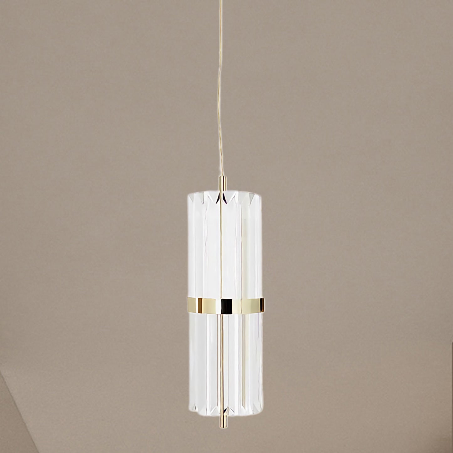 Liberty Small Modern Crystal Pendant Lamp