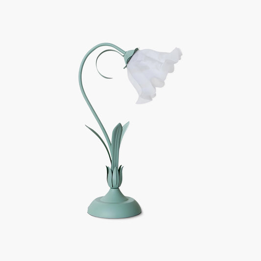 Lily of the Valley Eclectic Crystal Table Lamp