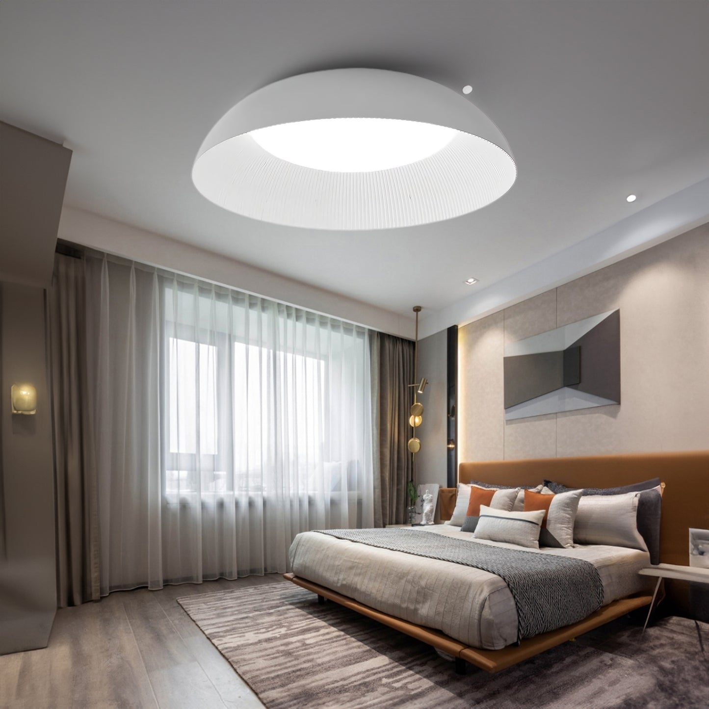 Lindby Juliven LED Classic Metal Ceiling Light