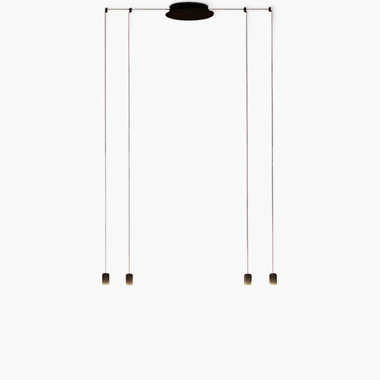 Line Form Eclectic Metal Pendant light