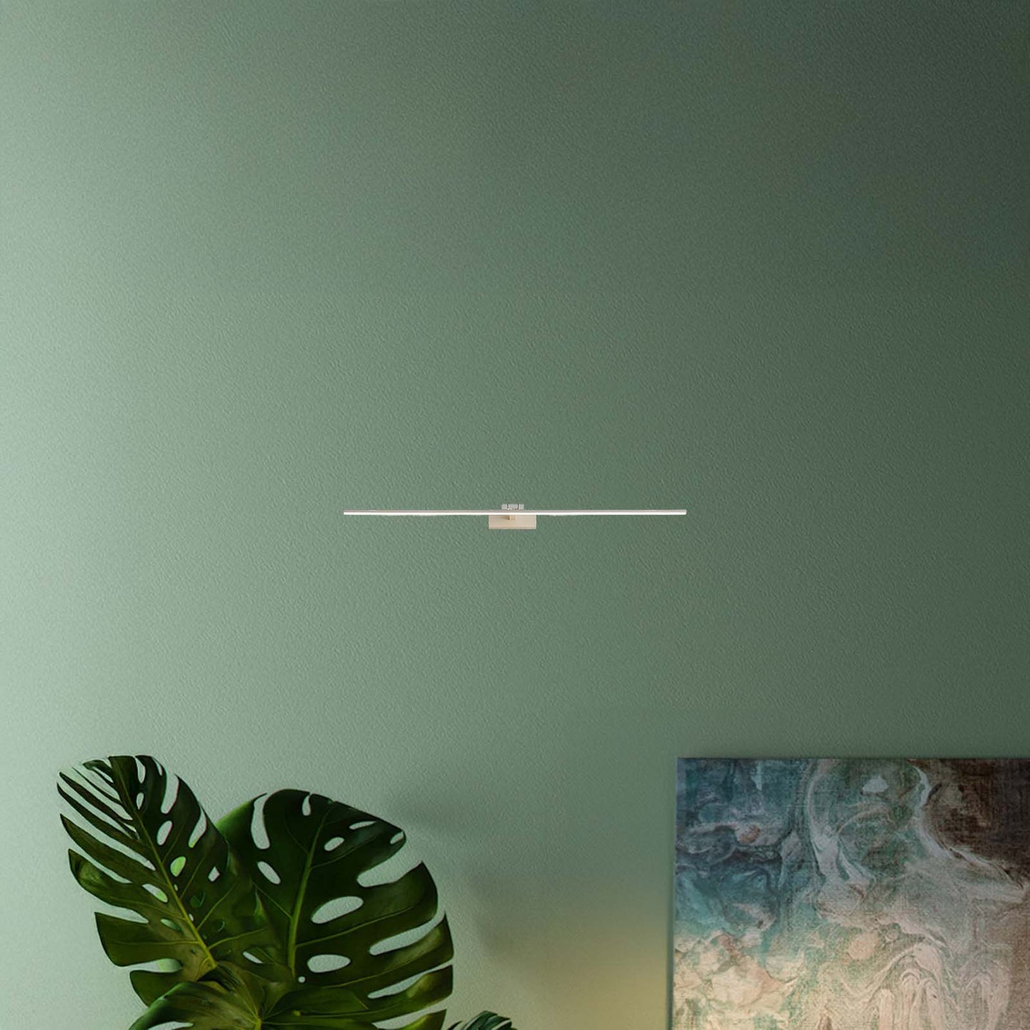 Linear Vanity Minimalist Metal Wall Light