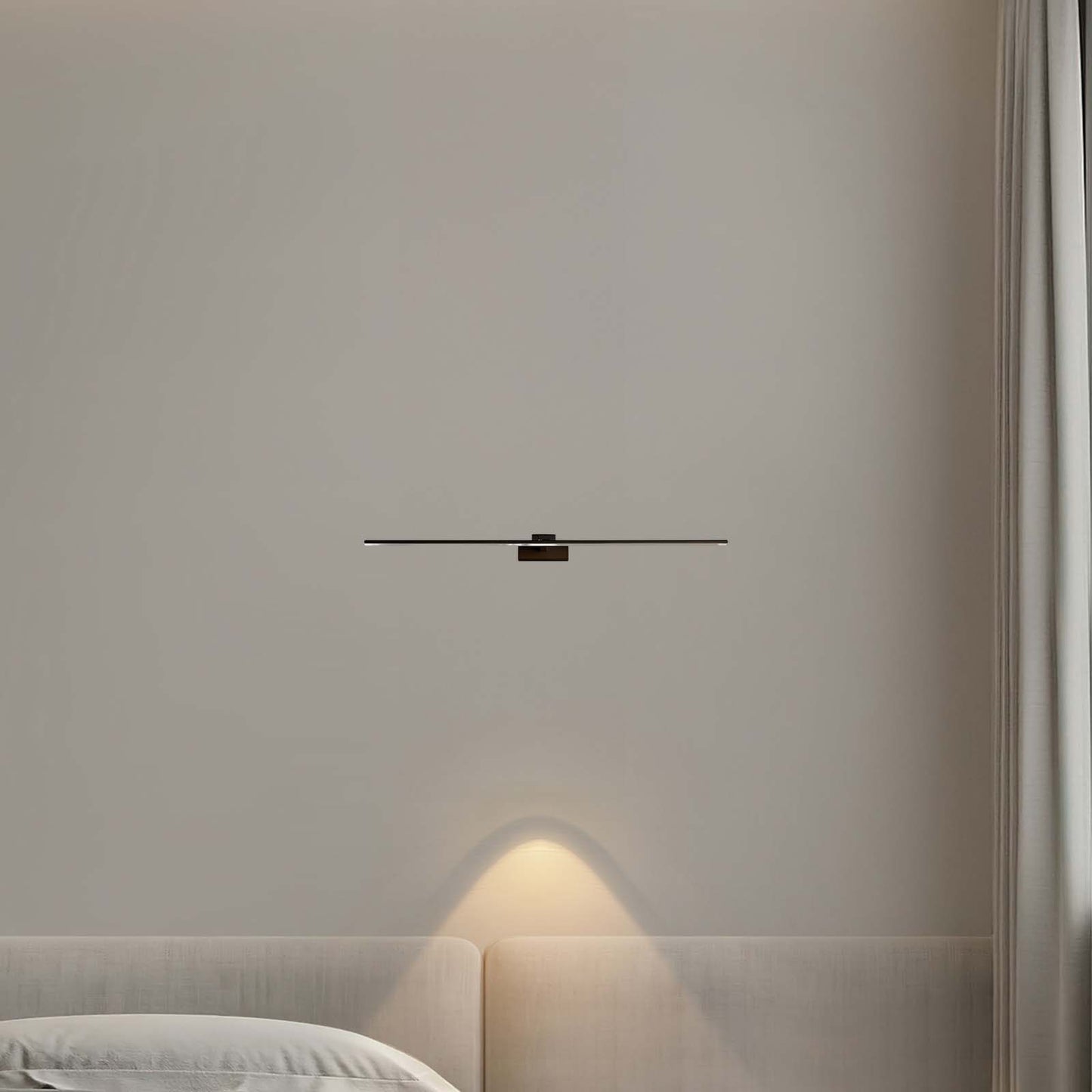 Linear Vanity Minimalist Metal Wall Light