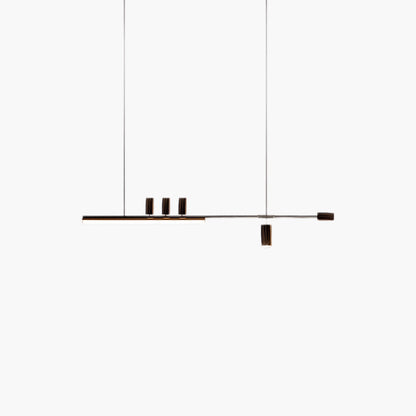 Linear Island Modern Metal Pendant Lamp