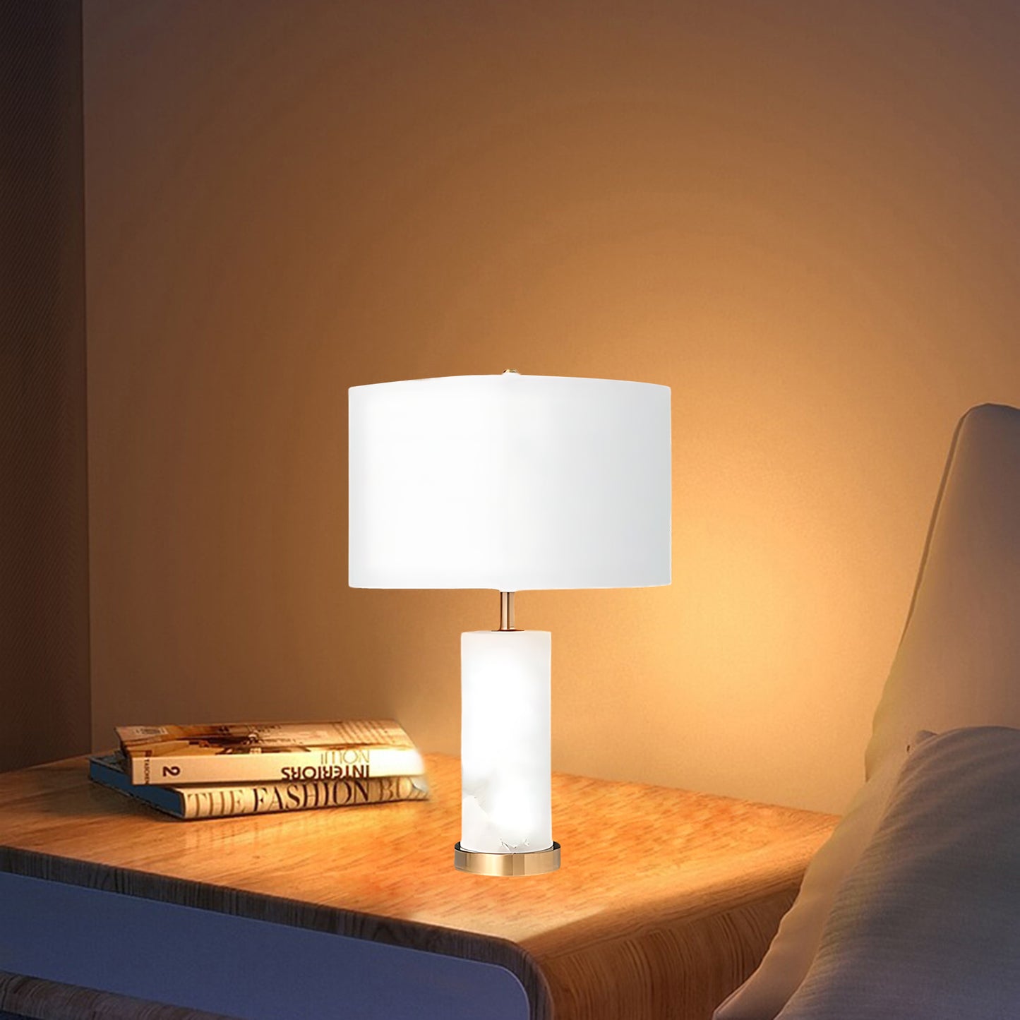 Lineham Contemporary Metal Table Lamp