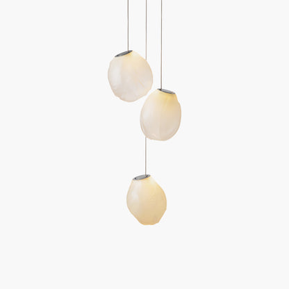 Liquid Eclectic Crystal Stone Pendant Light