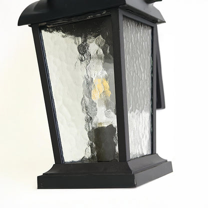 Lodge Birdcage Outdoor Vintage Crystal Wall Lamp