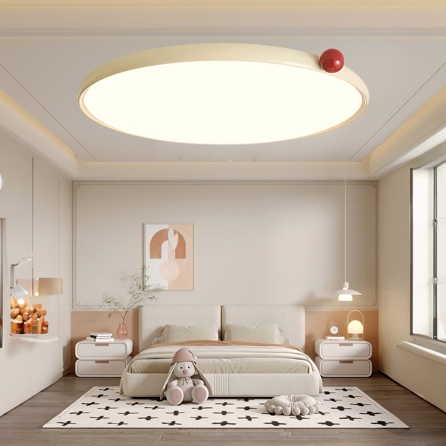 Lola Modern Metal Ceiling Lamp