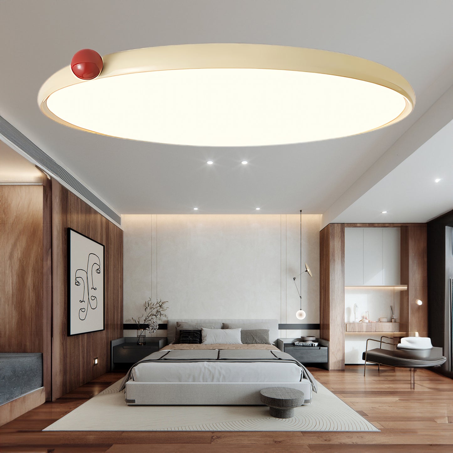 Lola Modern Metal Ceiling Lamp