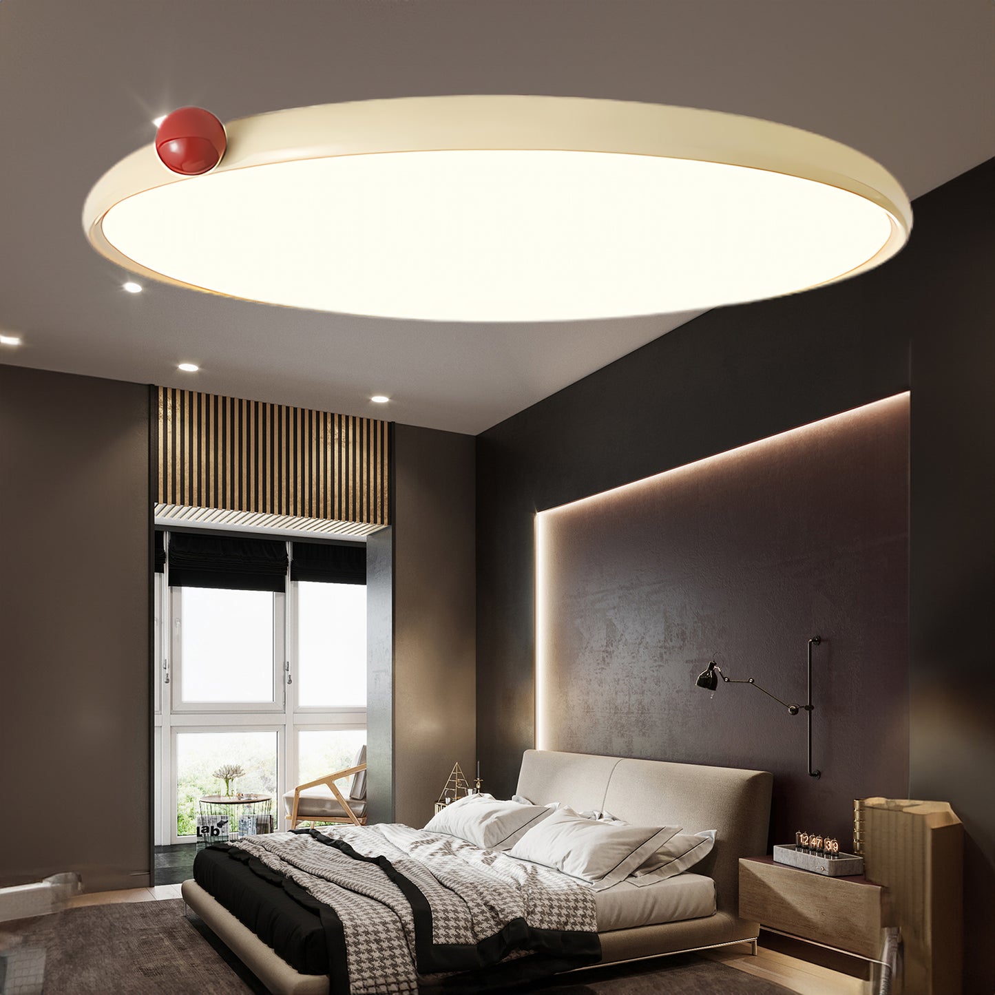 Lola Modern Metal Ceiling Lamp