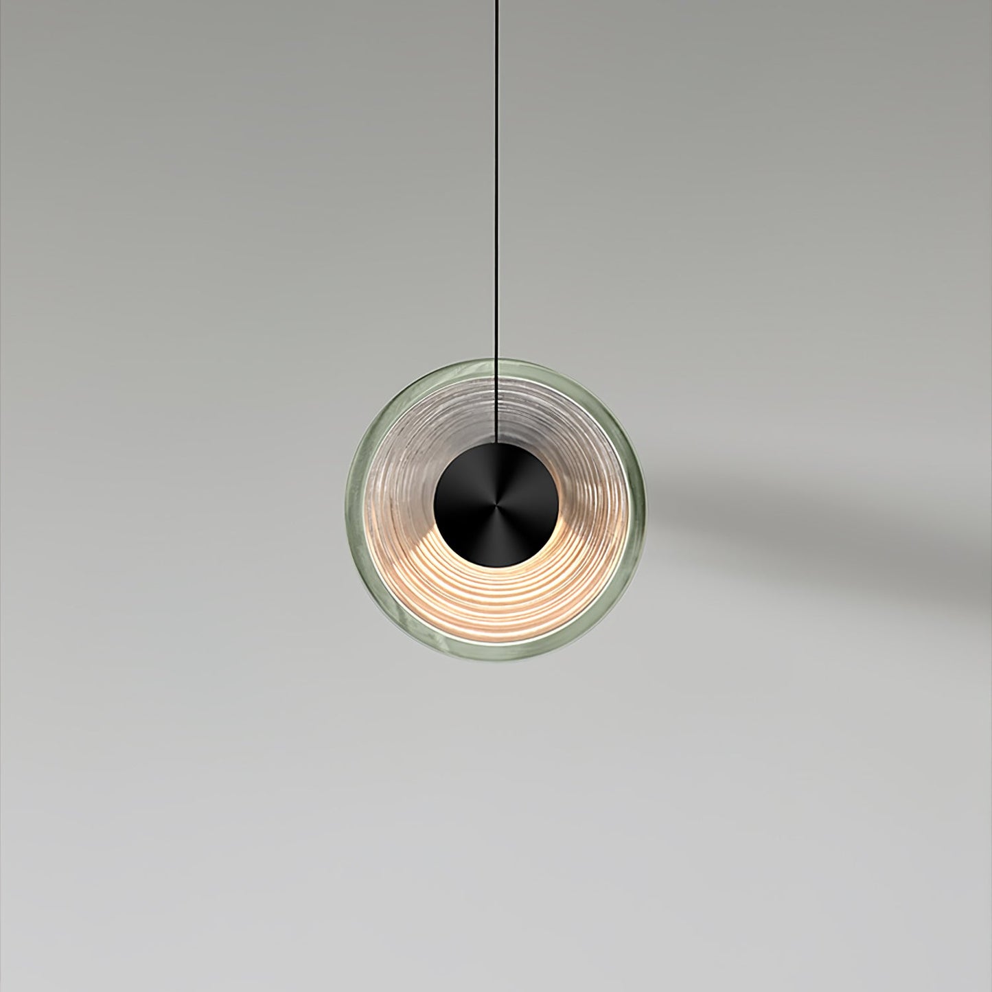 Loop Eclectic Crystal Pendant lamp