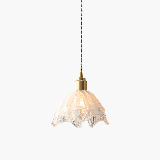 Lotus Small Eclectic Crystal Pendant Light