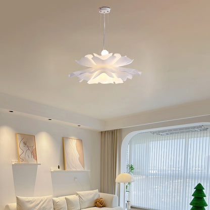 Lotus Flower Modern Metal Pendant Lamp