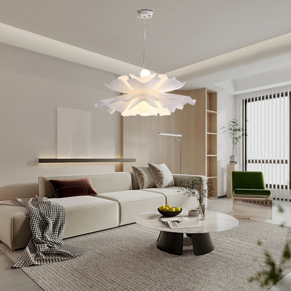 Lotus Flower Modern Metal Pendant Lamp