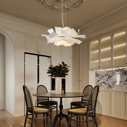 Lotus Flower Modern Metal Pendant Lamp