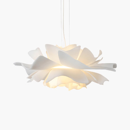 Lotus Flower Modern Metal Pendant Lamp