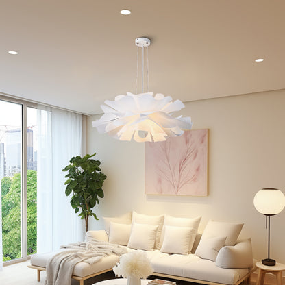 Lotus Flower Modern Metal Pendant Lamp