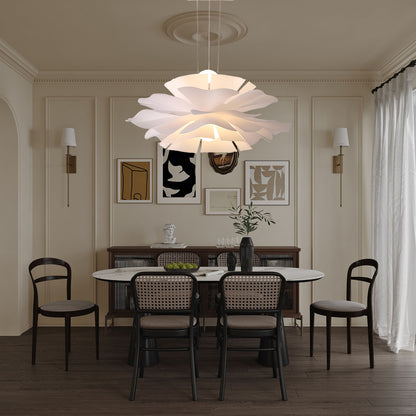 Lotus Flower Modern Metal Pendant Lamp