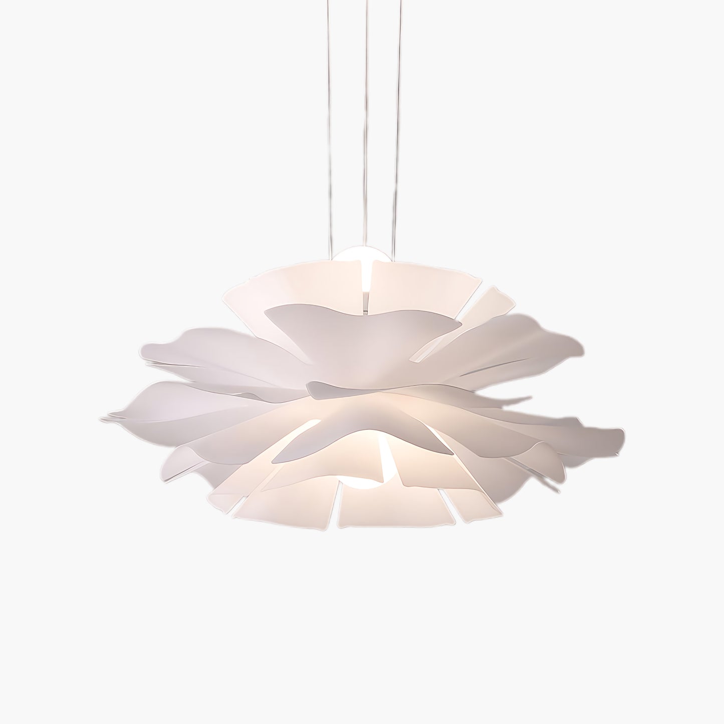 Lotus Flower Modern Metal Pendant Lamp