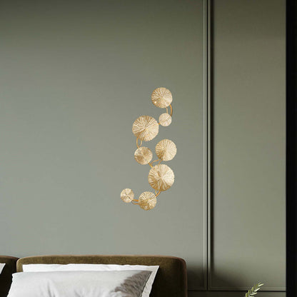 Lotus Leaf Modern Brass Wall Sconce