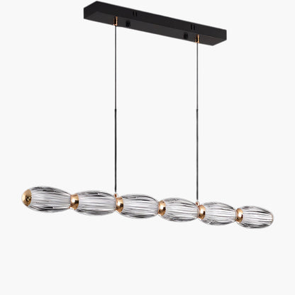 Lotus Root Modern Metal Pendant Lamp