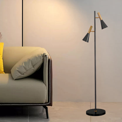 Lron Mouth Luxury Metal Floor Lamp