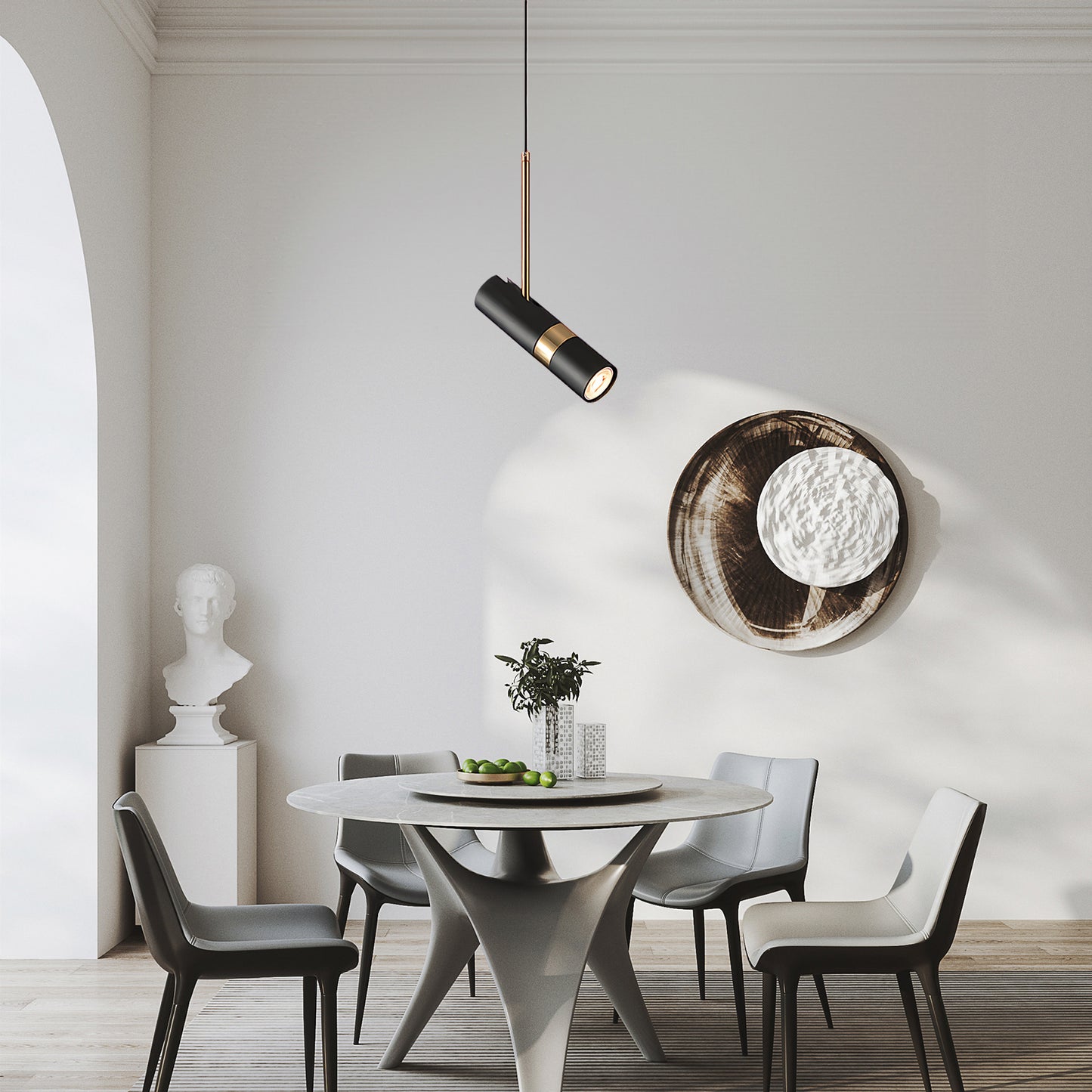 Lukas Modern Aluminum Pendant Light