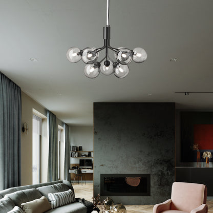 Lumiflora Minimalist Crystal Chandelier