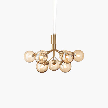 Lumiflora Minimalist Crystal Chandelier