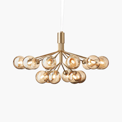 Lumiflora Minimalist Crystal Chandelier