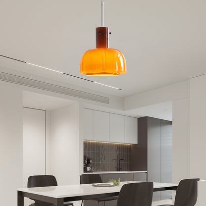 Lumina Petal Minimalist Crystal Pendant Light