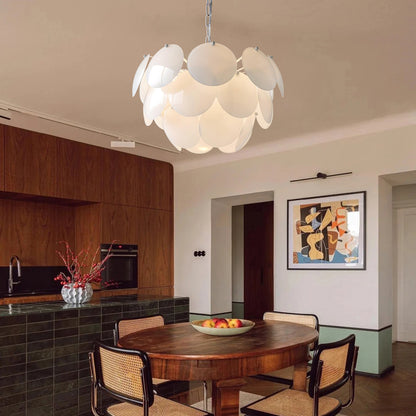 Luminous Petal Modern Crystal Chandelier