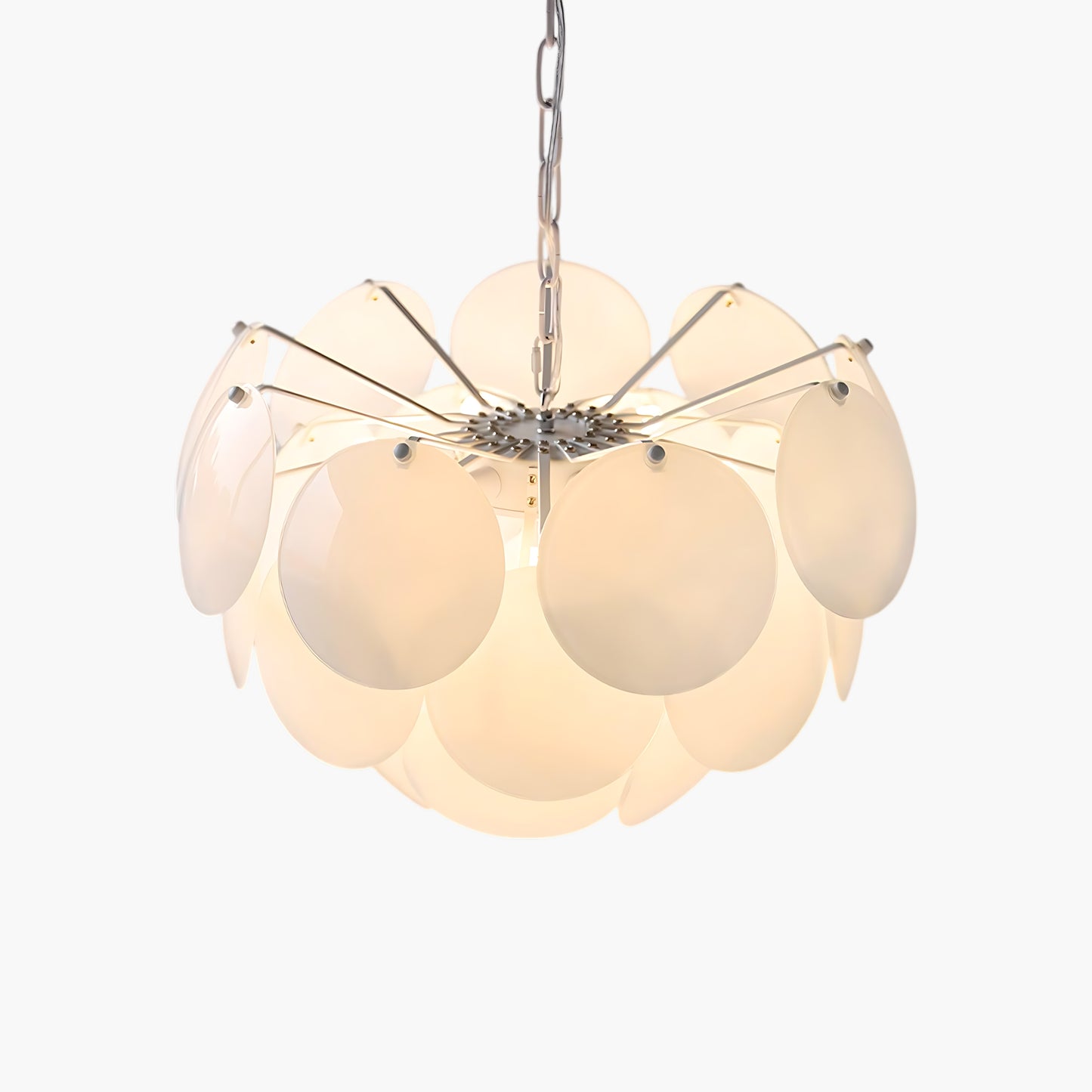 Luminous Petal Modern Crystal Chandelier