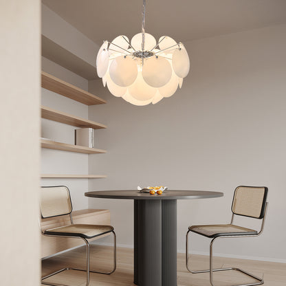 Luminous Petal Modern Crystal Chandelier