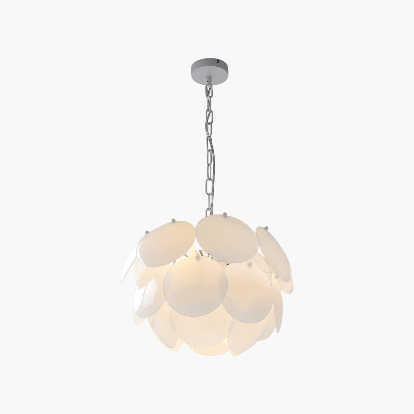 Luminous Petal Modern Crystal Chandelier