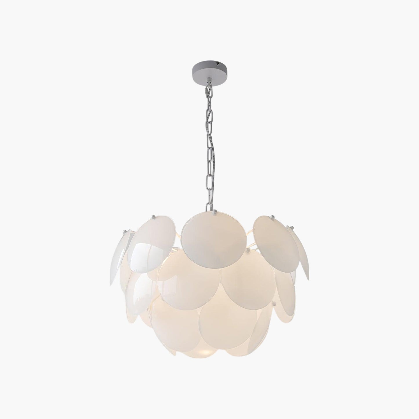 Luminous Petal Modern Crystal Chandelier