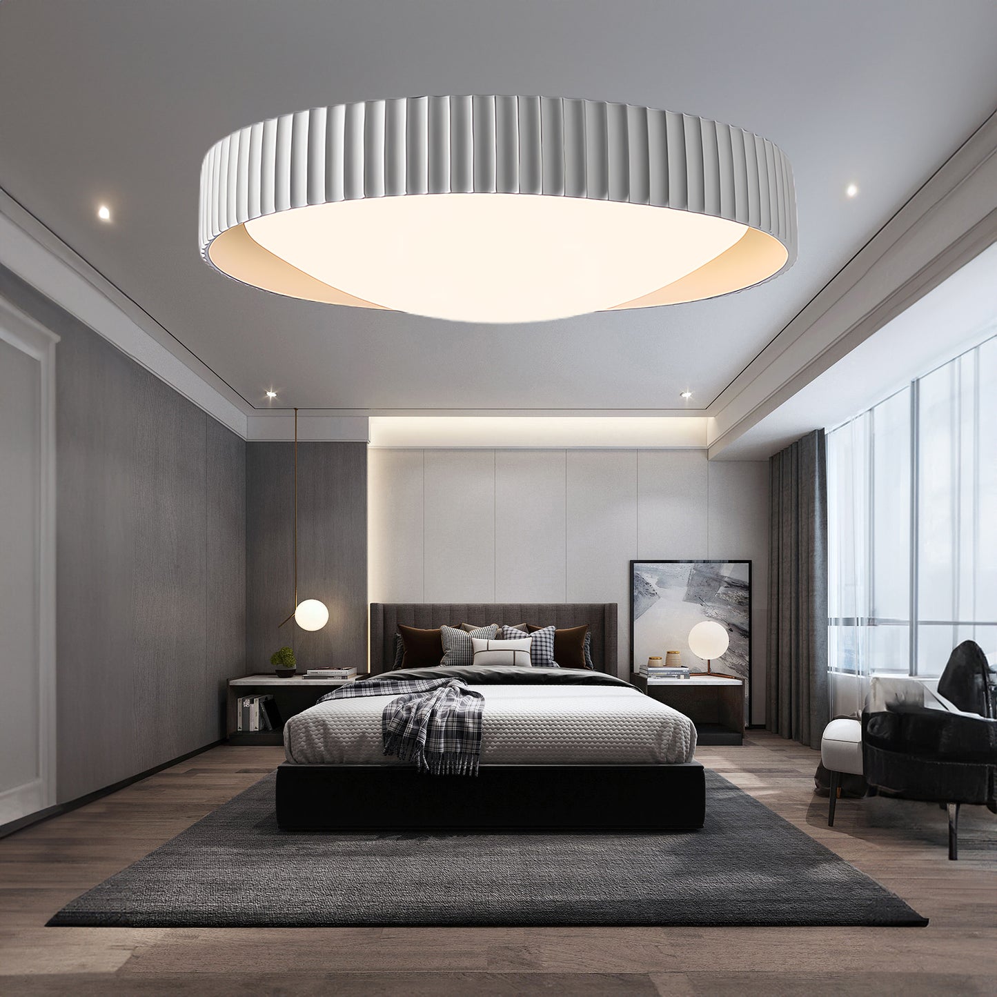 Lunaire Modern Material Ceiling Light