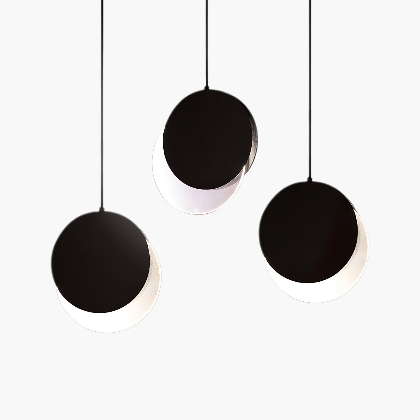 Lunar Eclipse Eclectic Metal Pendant Light