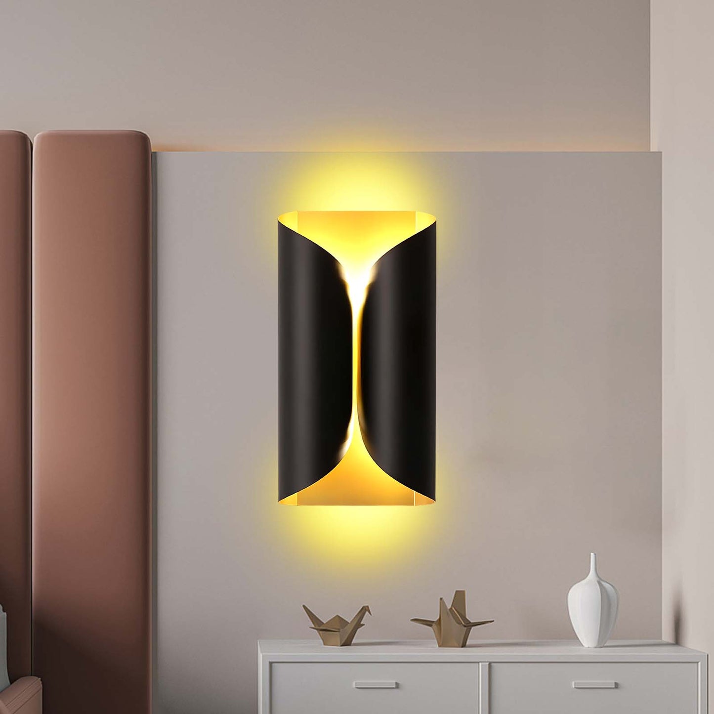 Lux Modern Metal Wall Light