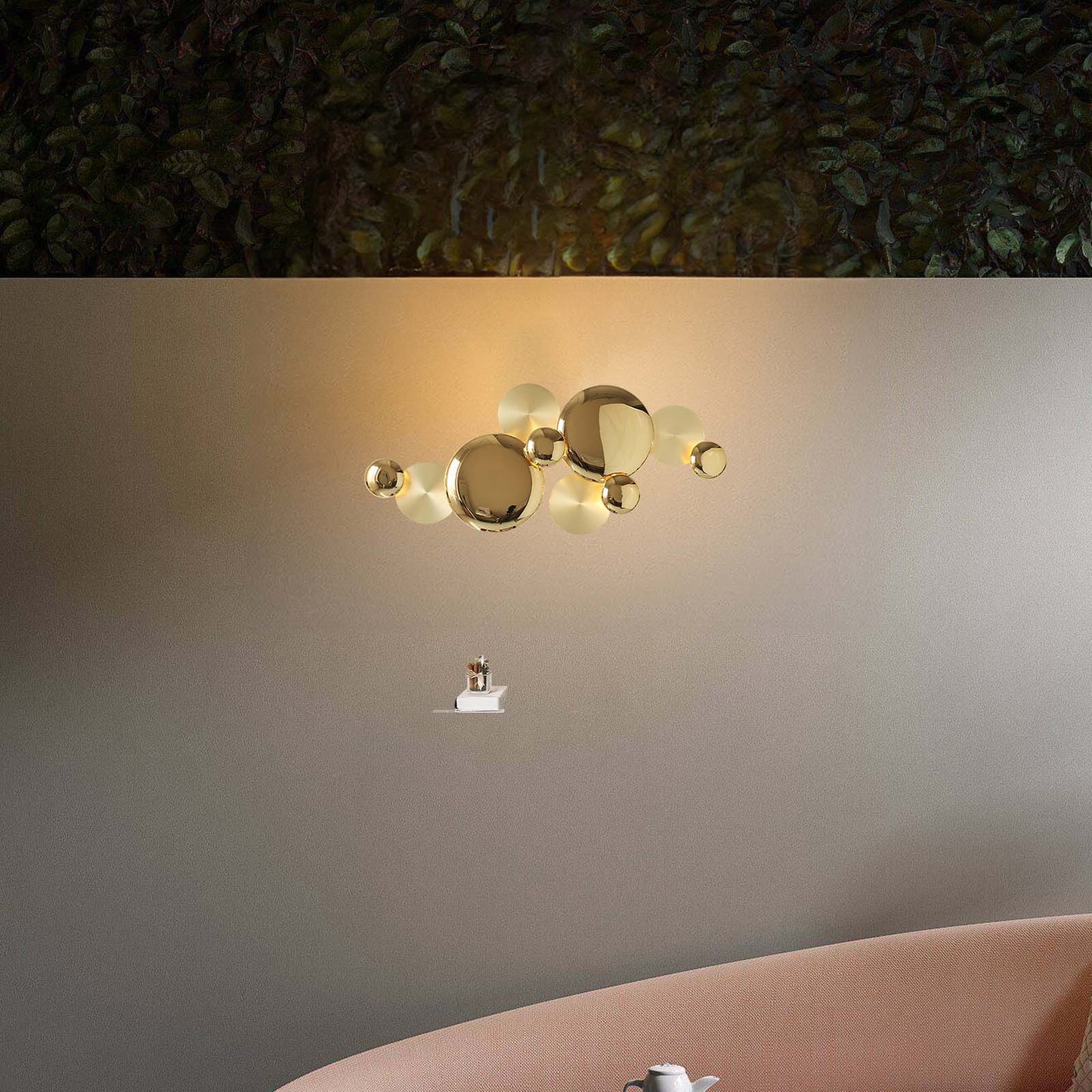 Luxury Pisco Modern Metal Wall Lamp