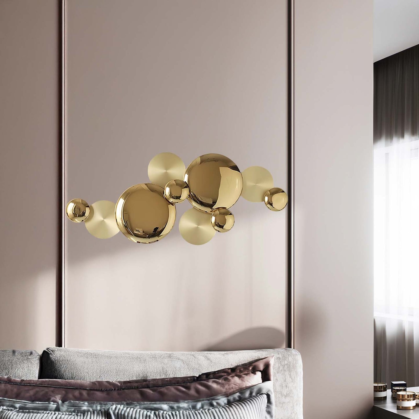 Luxury Pisco Modern Metal Wall Lamp