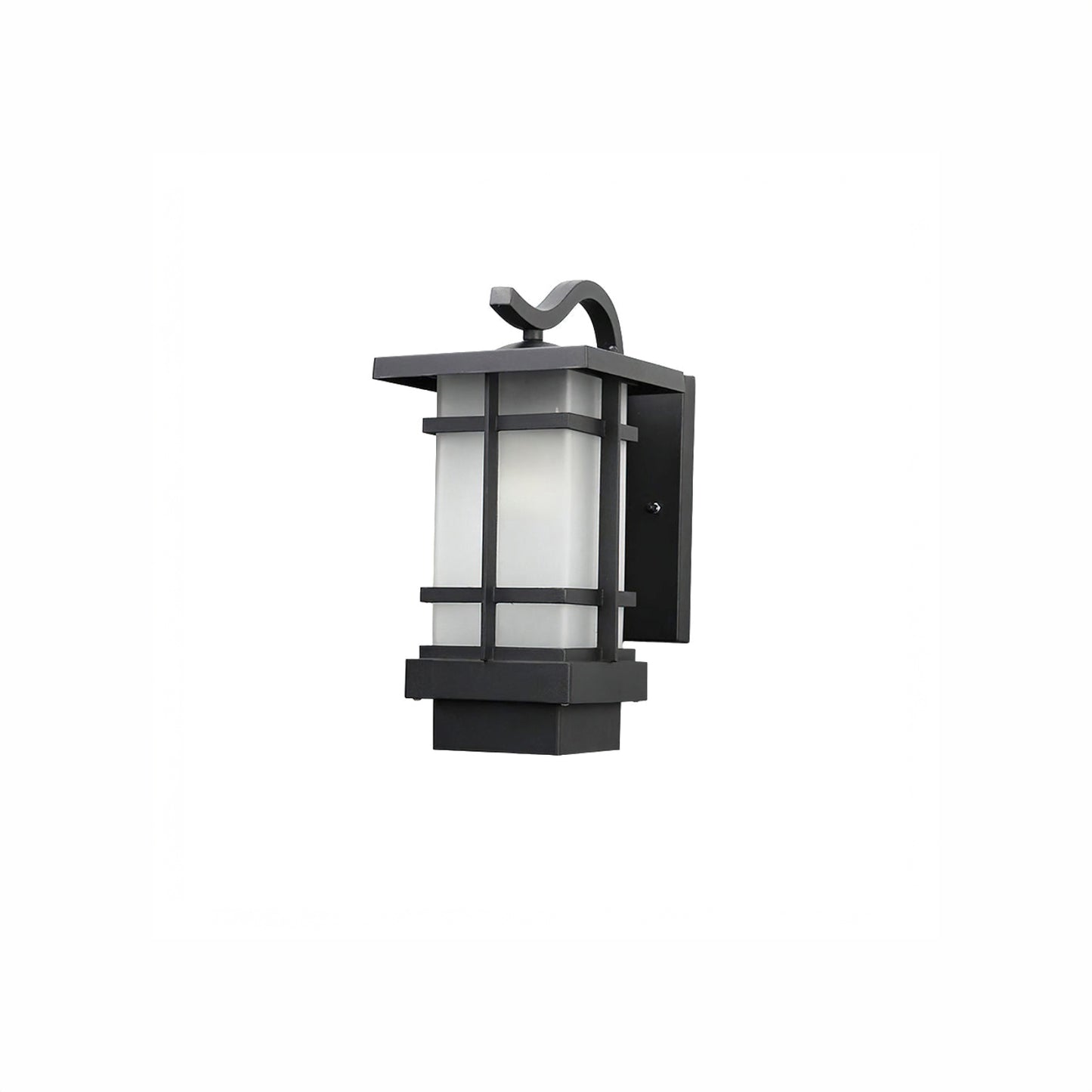 Madison Lantern Outdoor Traditional Crystal Wall Lamp